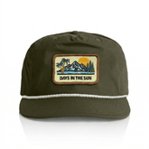"Days in the Sun" Cap - Olive Green