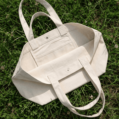 Organic "Good Vibes Only" Tote Bag