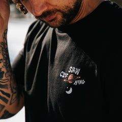 Organic "Between Peaks and Planets" Tee