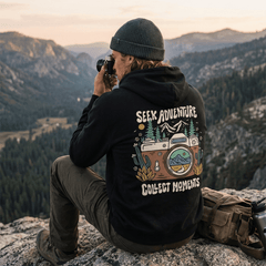 Organic "Collect Moments" Hoodie