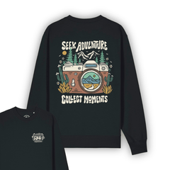 Organic "Collect Moments" Pullover Sweatshirt