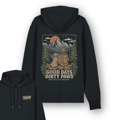 Organic "Good Days - Dirty Paws" Hoodie