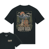 Organic "Good Days - Dirty Paws" Tee