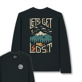 Organic "Let's Get Lost" Long Sleeve Tee