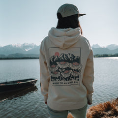 Organic "Where the wild ones are" Hoodie
