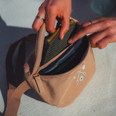 Recycled Hip Bag - Black