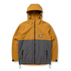 Recycled "Nomad" Travelers Jacket - Mustard / Charcoal