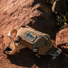 Recycled "Ramble" Hip Bag - Sand