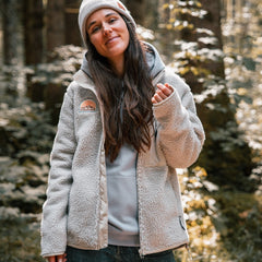 Recycled "Sunrise" Sherpa Fleece Jacket