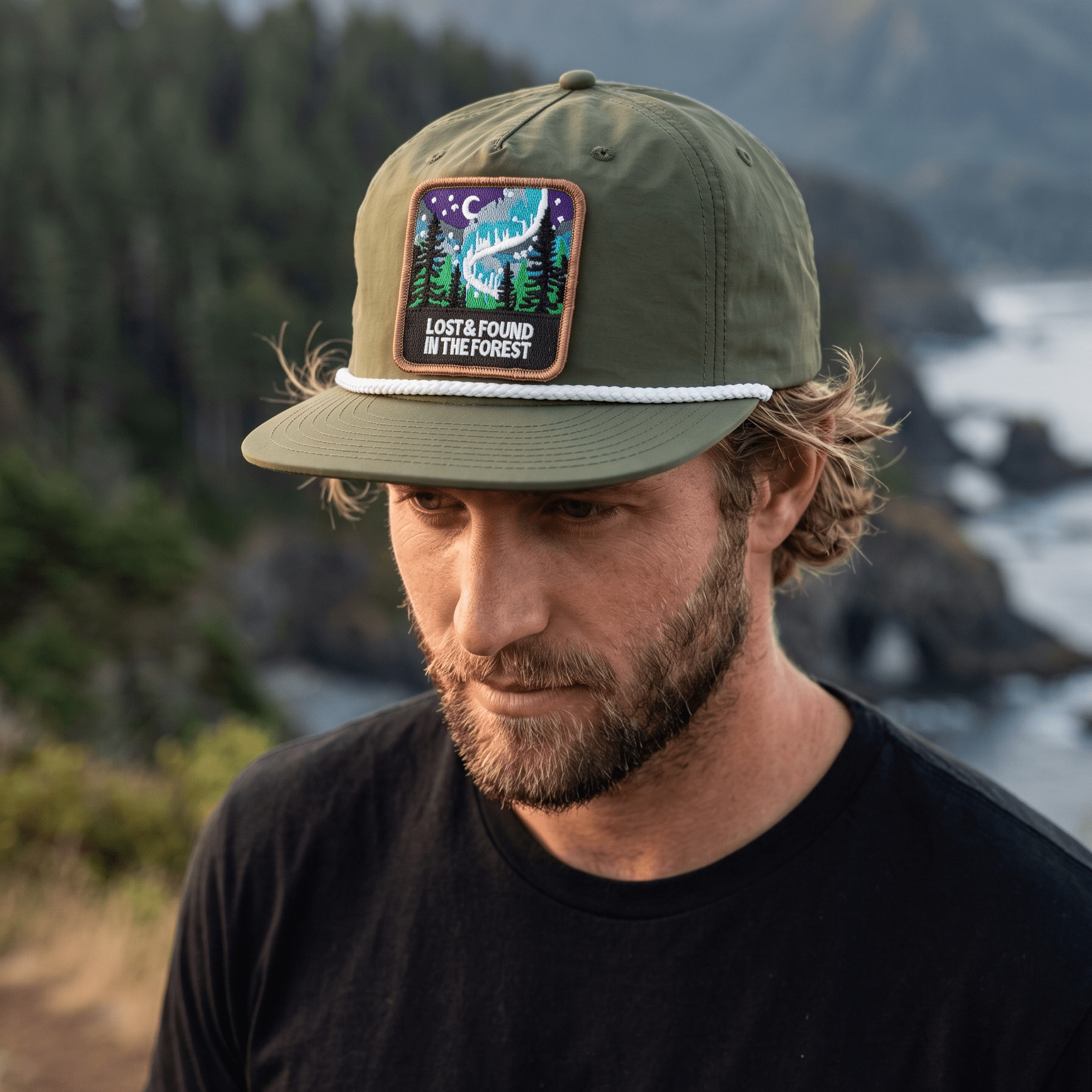 "Aurora" Cap - Olive Green