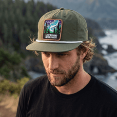 "Aurora" Cap - Olive Green