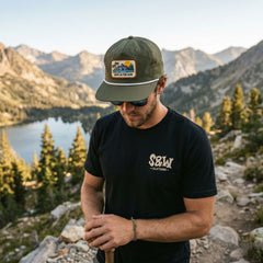 "Days in the Sun" Cap  - Olive Green