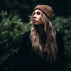 Fisherman Beanie - Biscuit