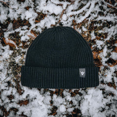 Fisherman Beanie - Black