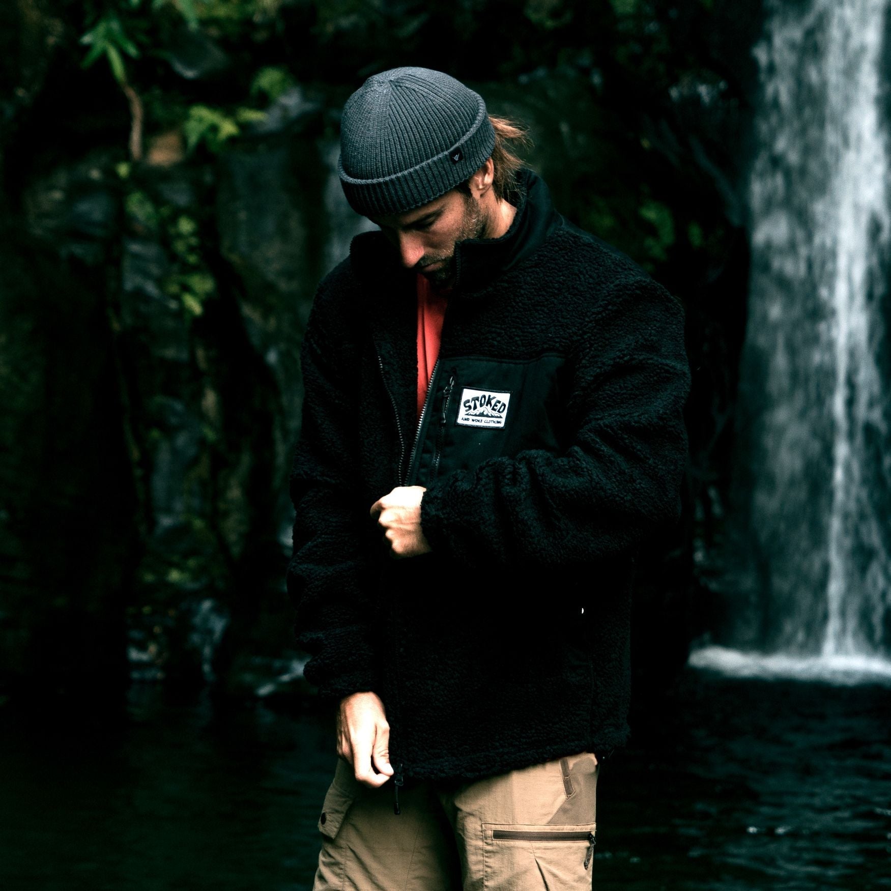 Fisherman Beanie - Graphite Grey