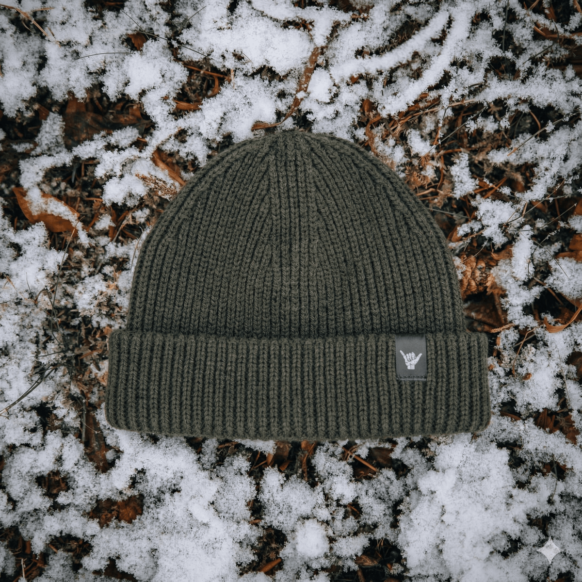 Fisherman Beanie - Olive
