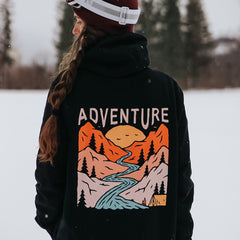 Organic "Adventure" Hoodie