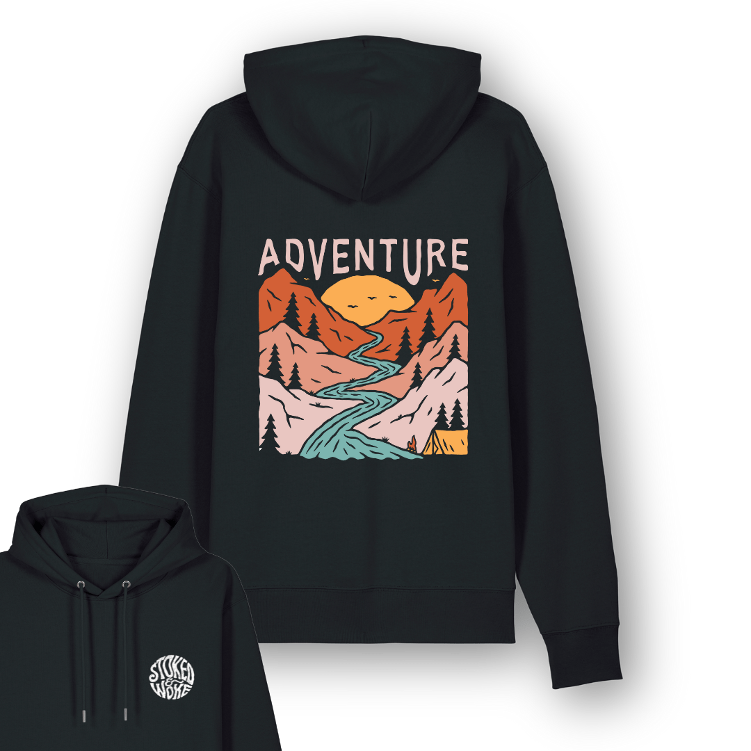 Organic "Adventure" Hoodie