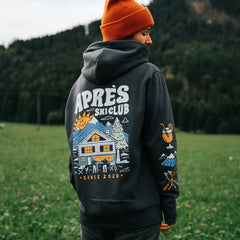 Organic "Aprés Ski Club" Hoodie