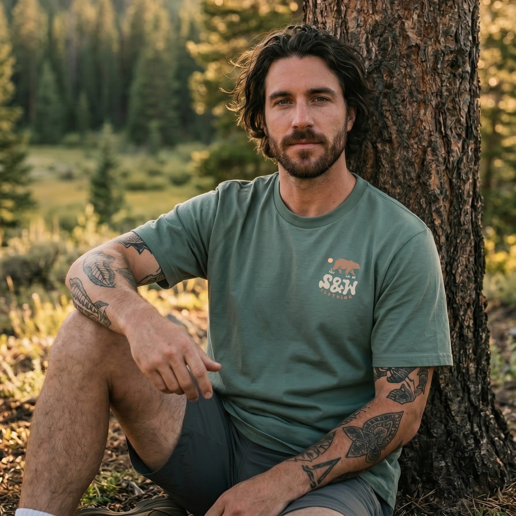 Organic "Bear Country" Tee