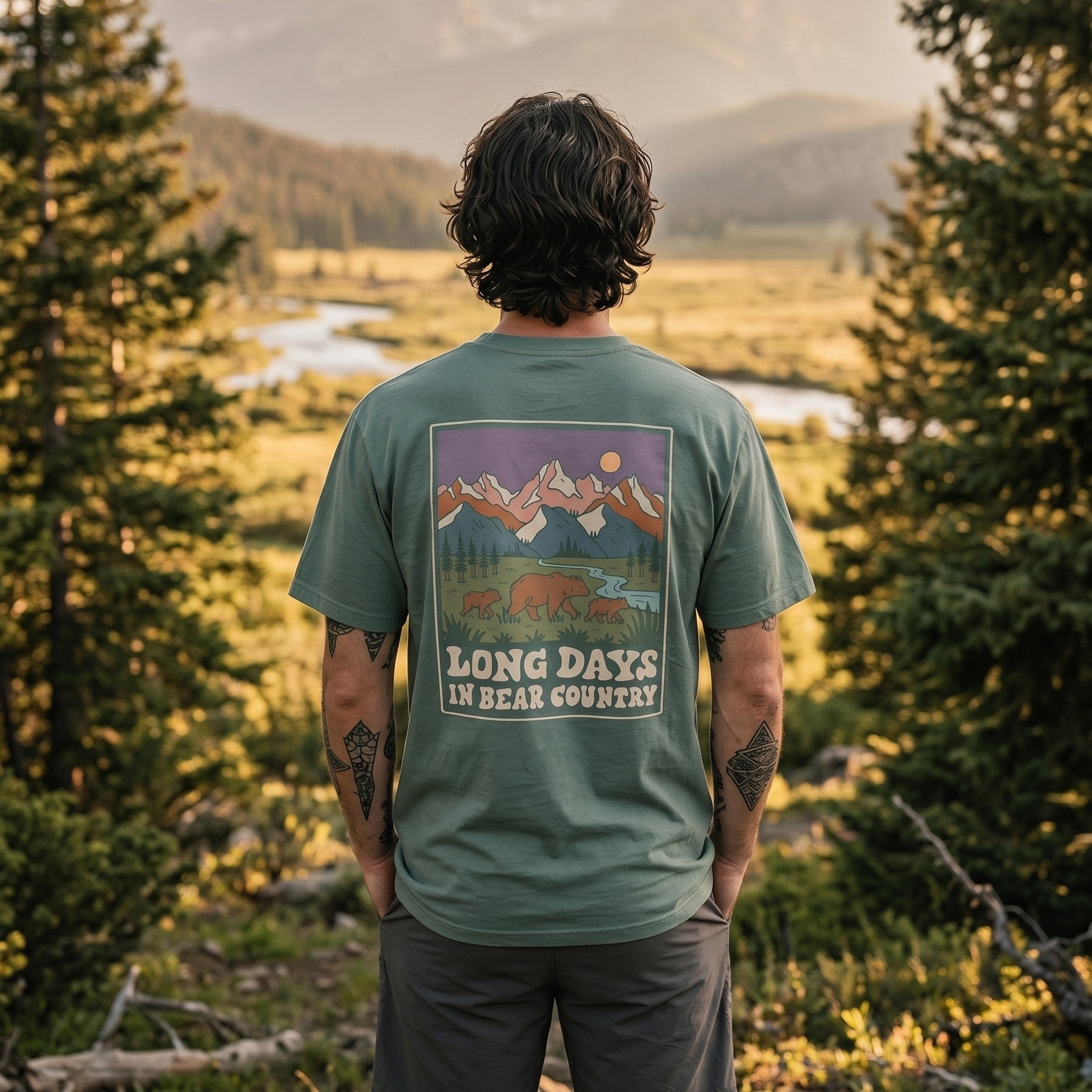 Organic "Bear Country" Tee