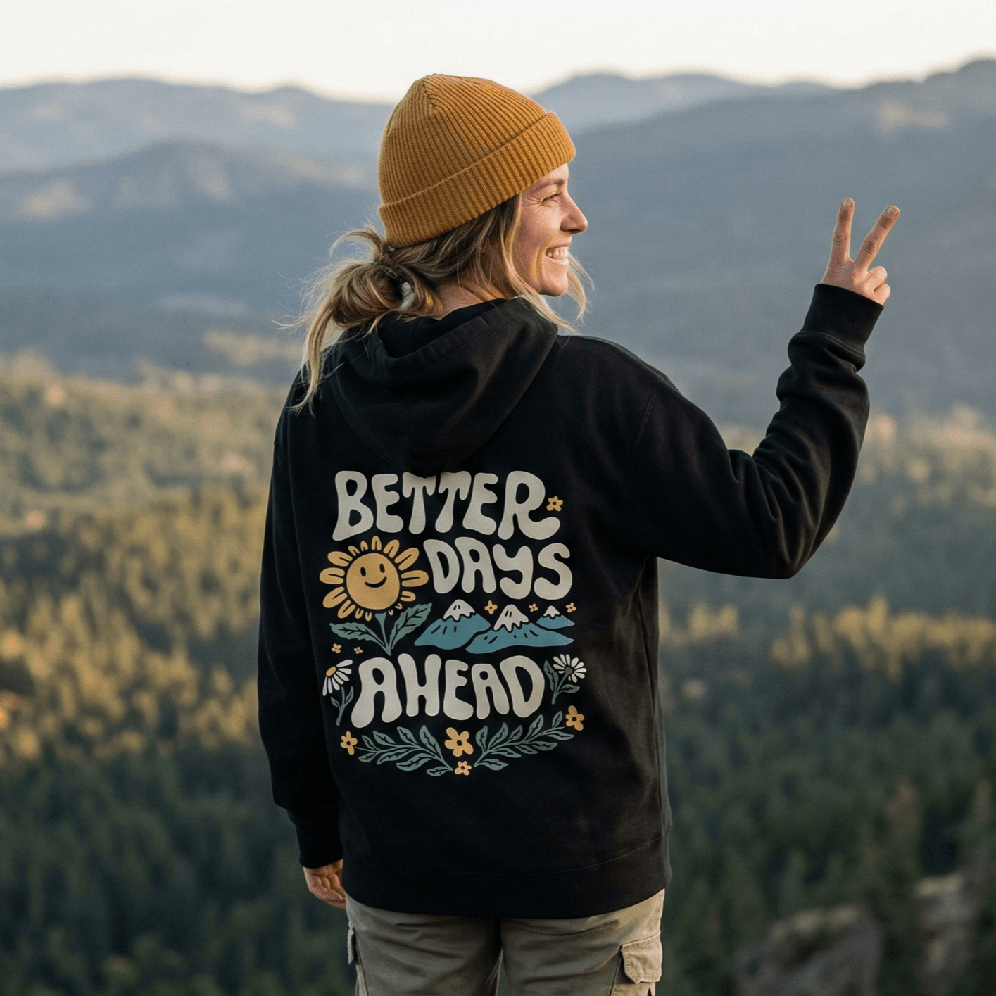 Organic "Better Days" Hoodie