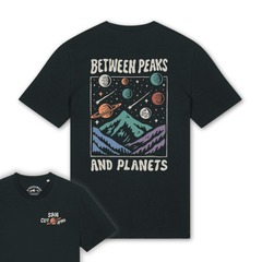 Organic "Between Peaks and Planets" Tee