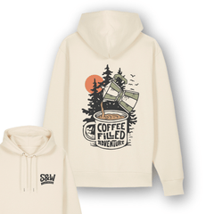 Organic "Coffee Filled Adventure" Hoodie