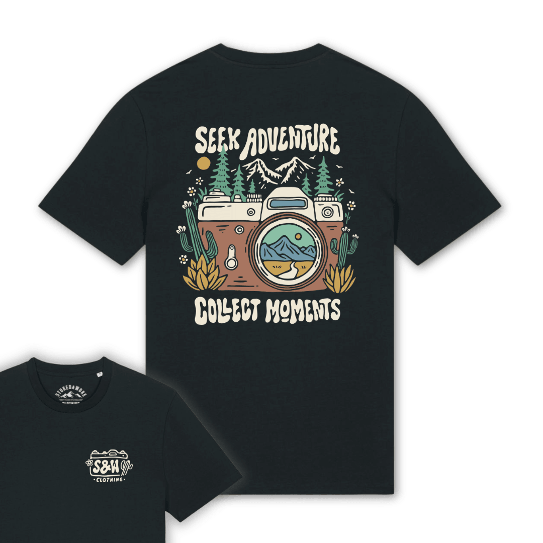 Organic "Collect Moments" Tee