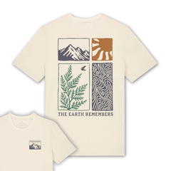 Organic "Earth Remembers" Tee