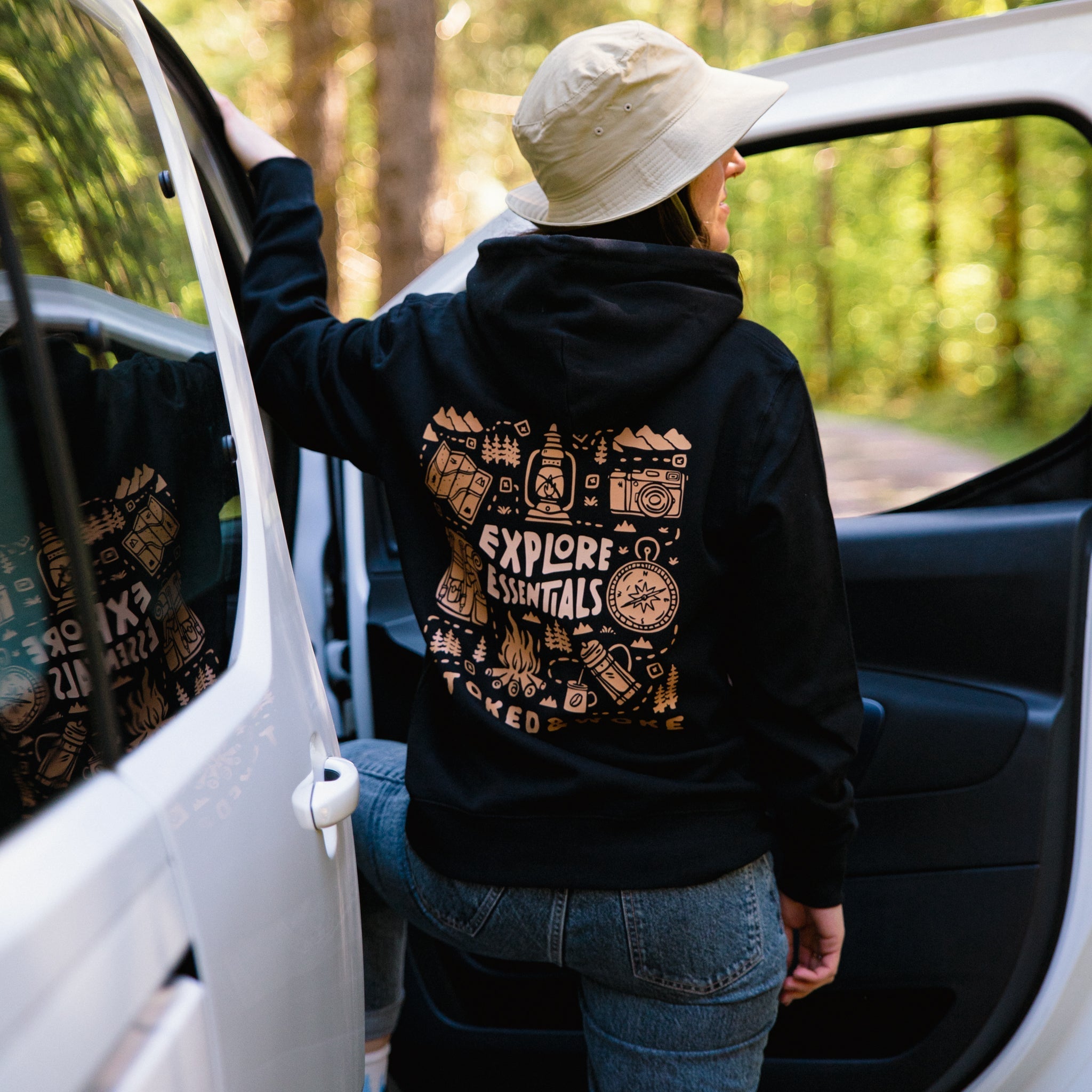 Organic "Explore Essentials" Hoodie