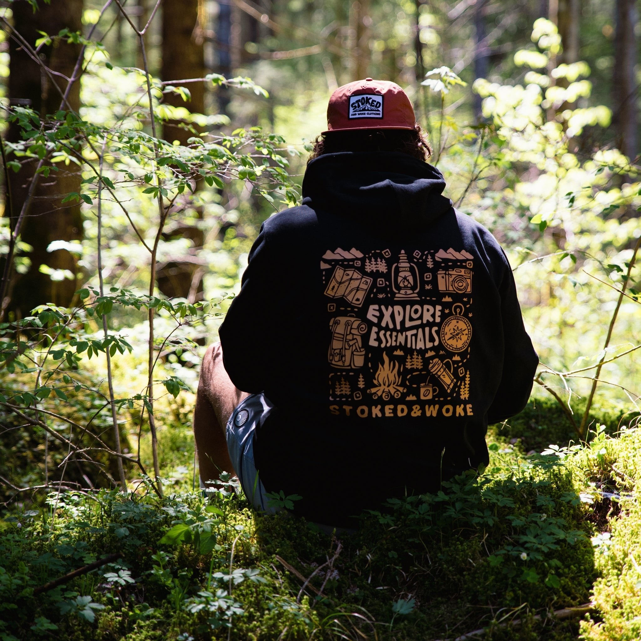 Organic "Explore Essentials" Hoodie