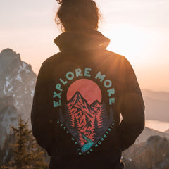 Organic "Explore More" Hoodie