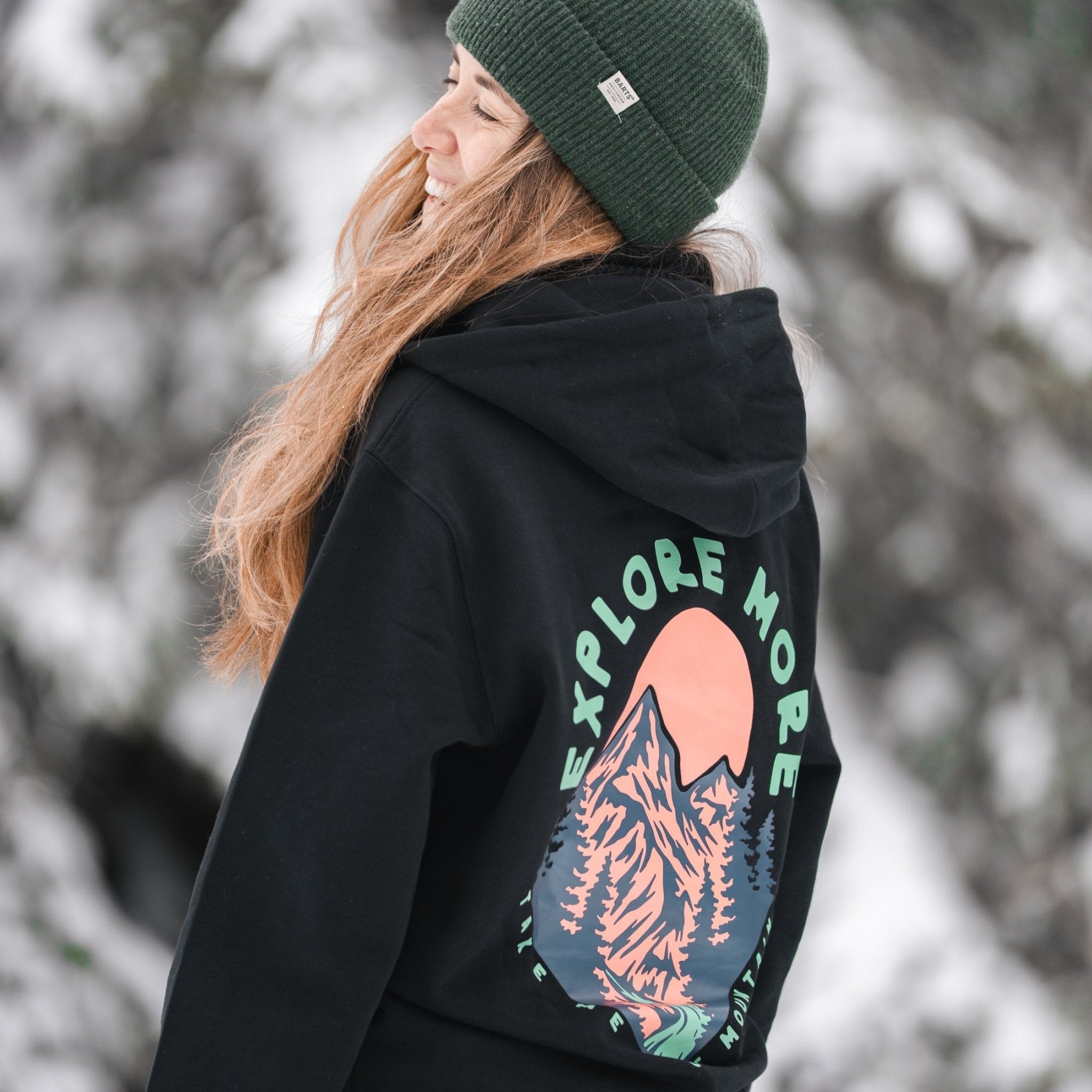 Organic "Explore More" Hoodie