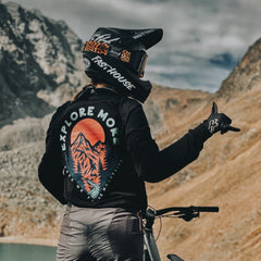 Organic "Explore More" Long Sleeve Tee