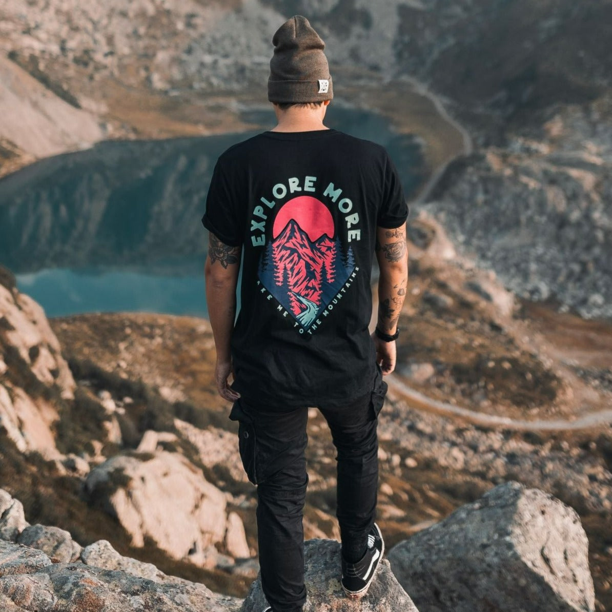Organic "Explore More" Tee