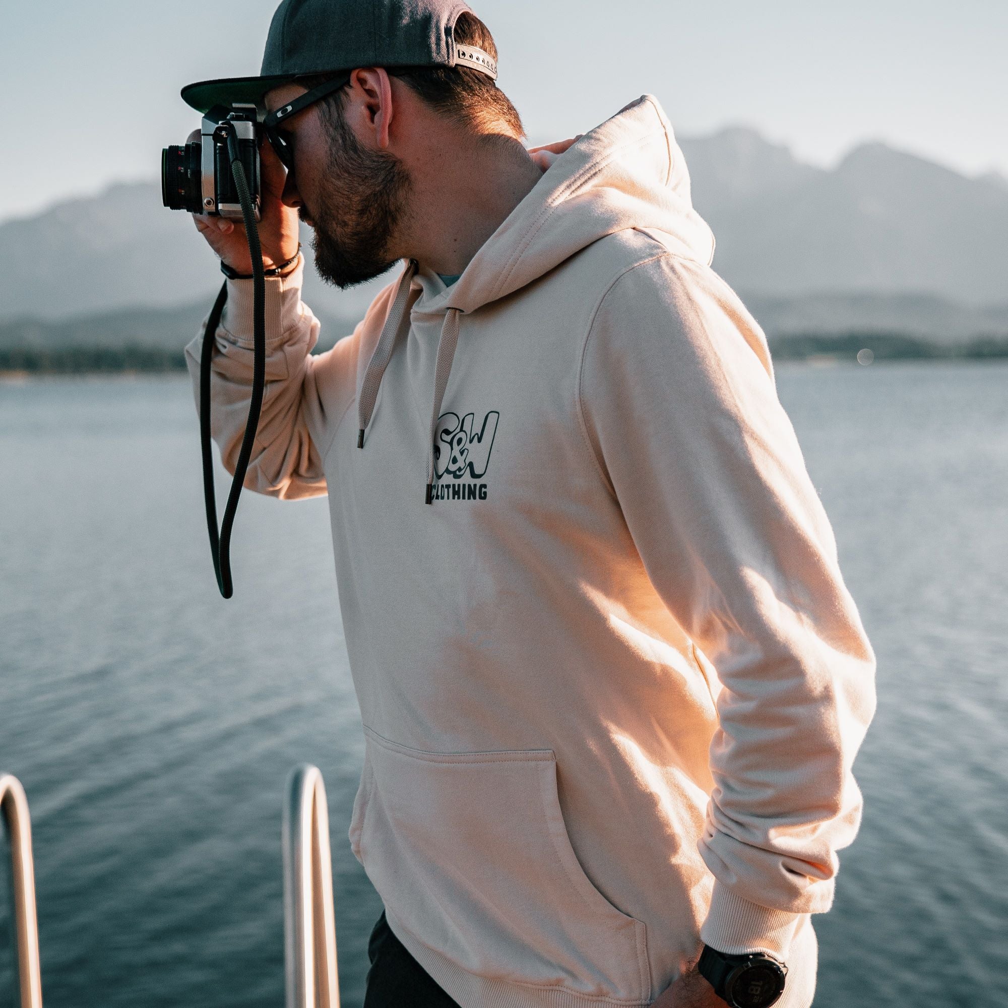 Organic "Good Vibes" Hoodie