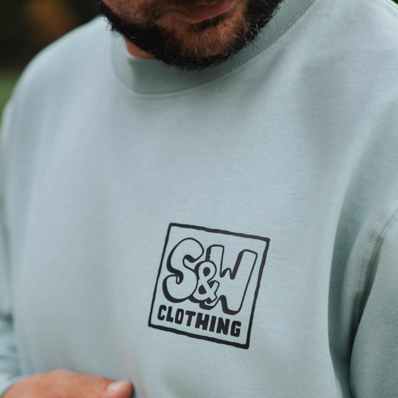 Organic "Good Vibes" Pullover Sweatshirt