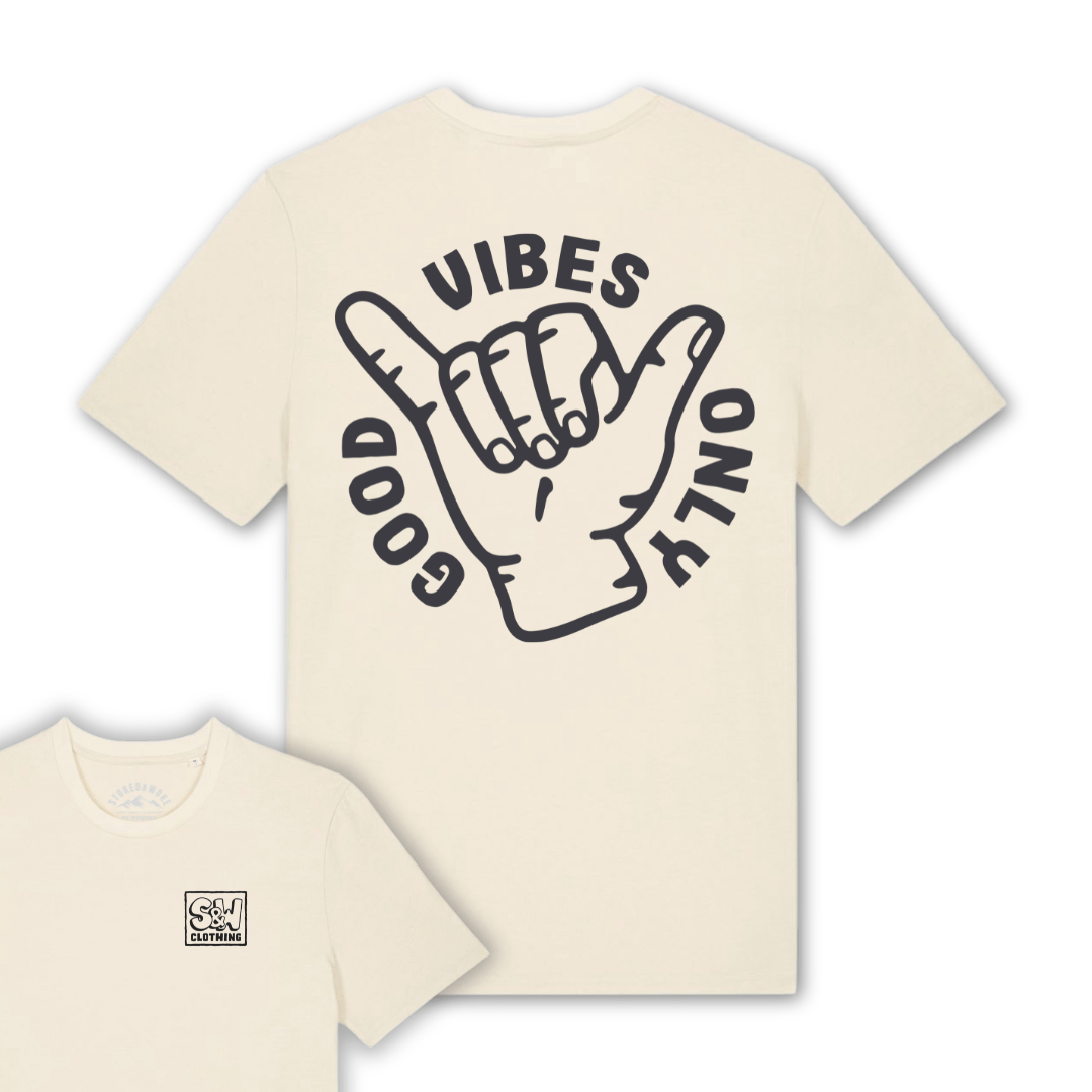 Organic "Good Vibes" Tee