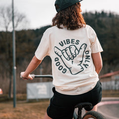 Organic "Good Vibes" Tee