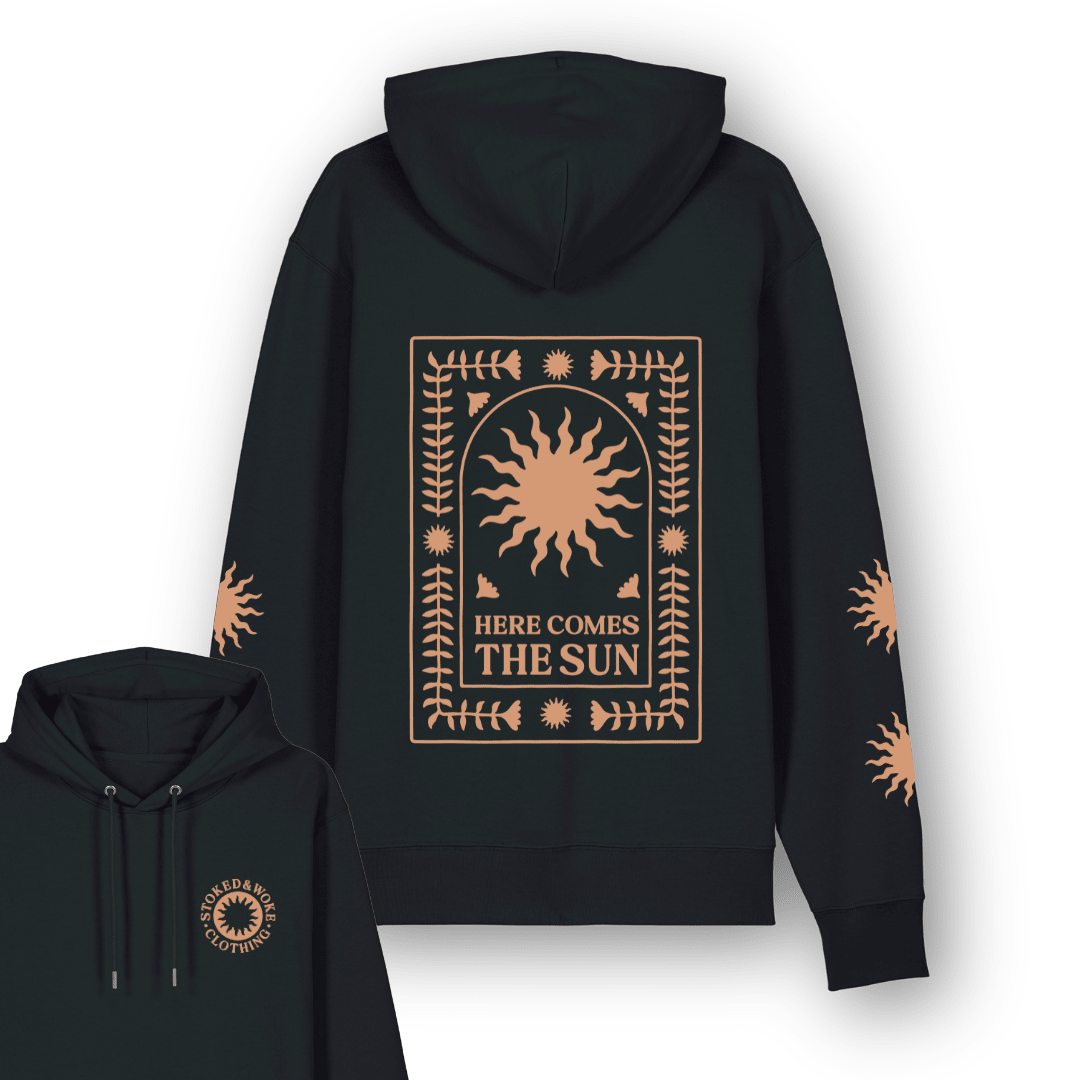 Organic "Here comes the Sun" Hoodie
