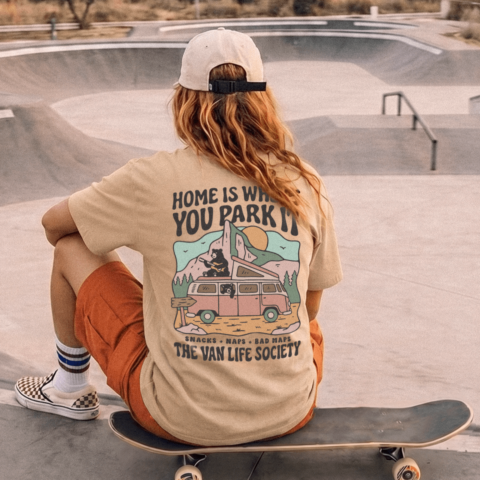 Organic "Home on Wheels" Tee