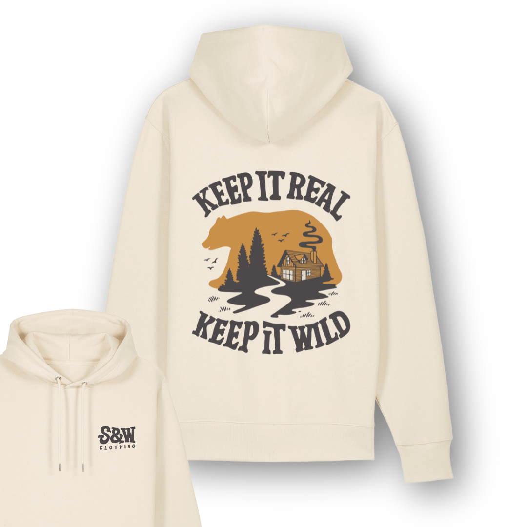 Organic "Keep It Wild" Hoodie