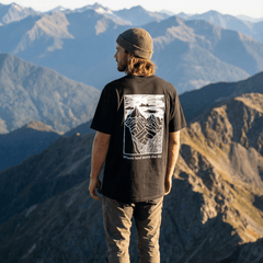 Organic "Land Meets Sky" Tee
