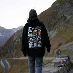 Organic "Let the Journey Begin" Hoodie