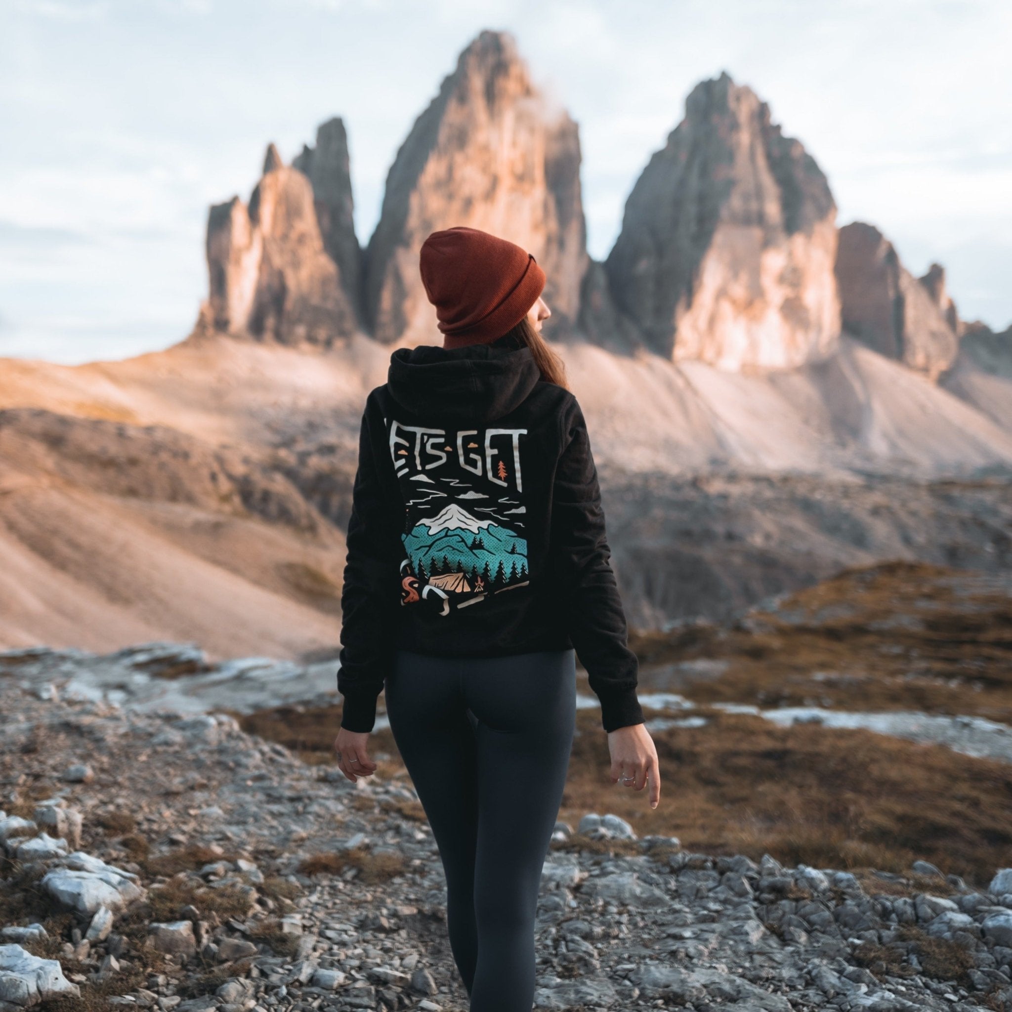 Organic "Let's Get Lost" Hoodie