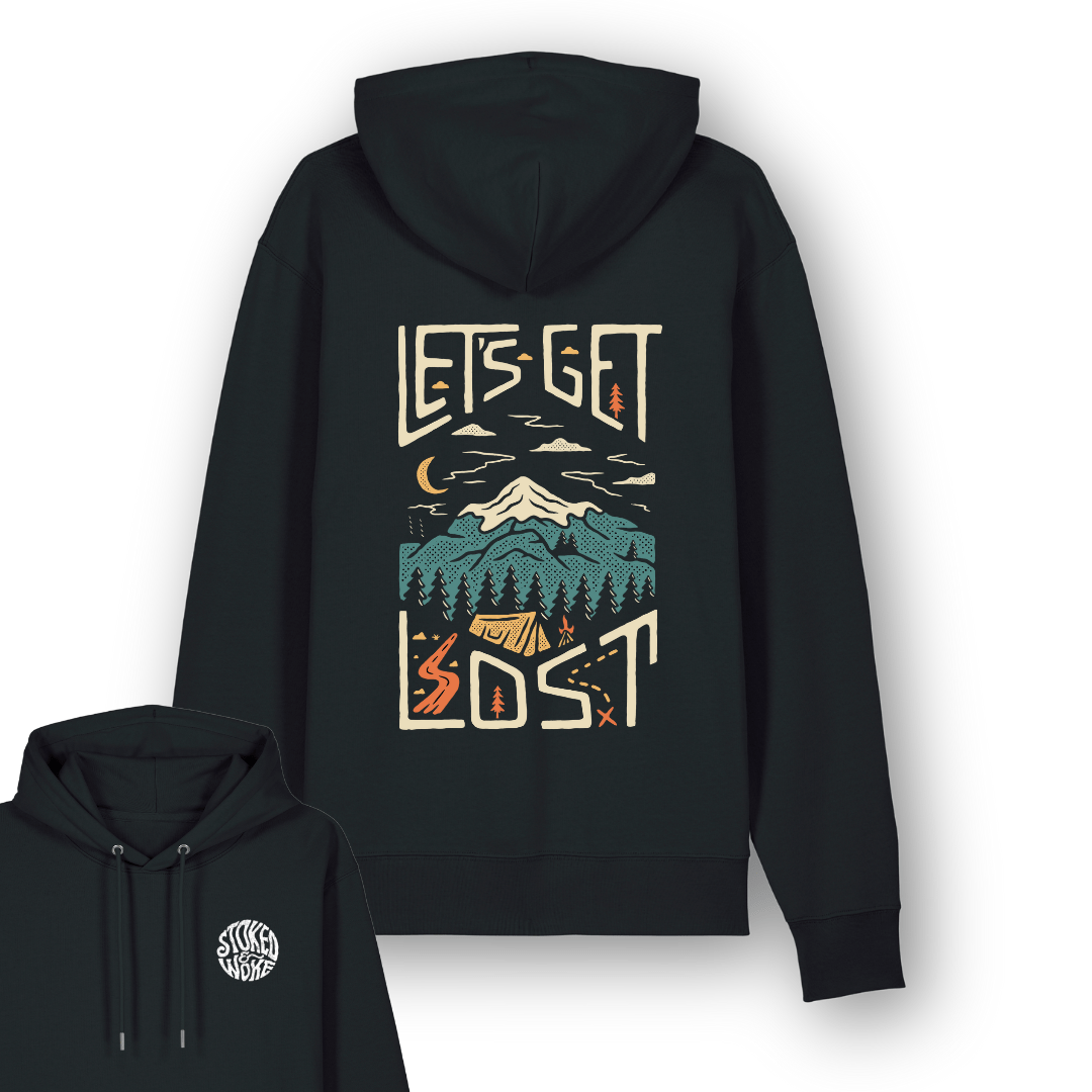 Organic "Let's Get Lost" Hoodie