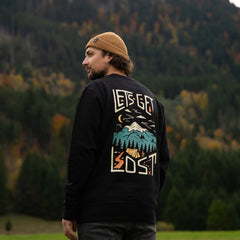 Organic "Lets Get Lost" Pullover Sweatshirt