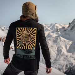 Organic "Lost in Paradise" Long Sleeve Tee
