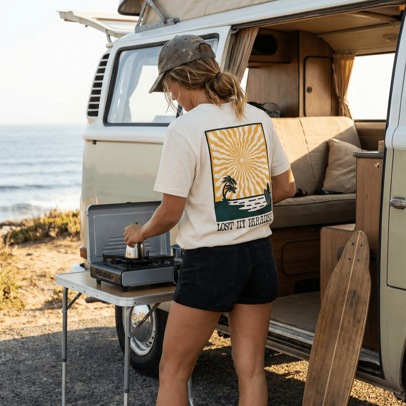 Organic "Lost In Paradise" Tee